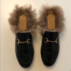 Gucci Princetown Fur-lined Mules!